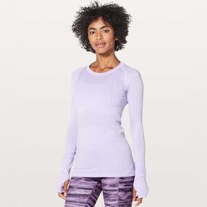 Lululemon Swiftly Tech Long Sleeve Crew
Sheer Violet size 4 running seamless